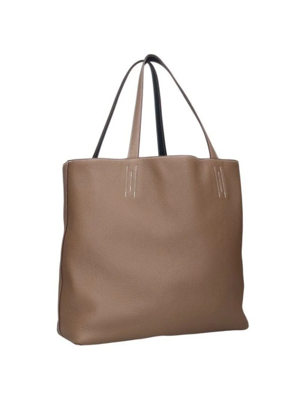 Hermes Double Sens 36 Reversible Leather Tote Bag 36